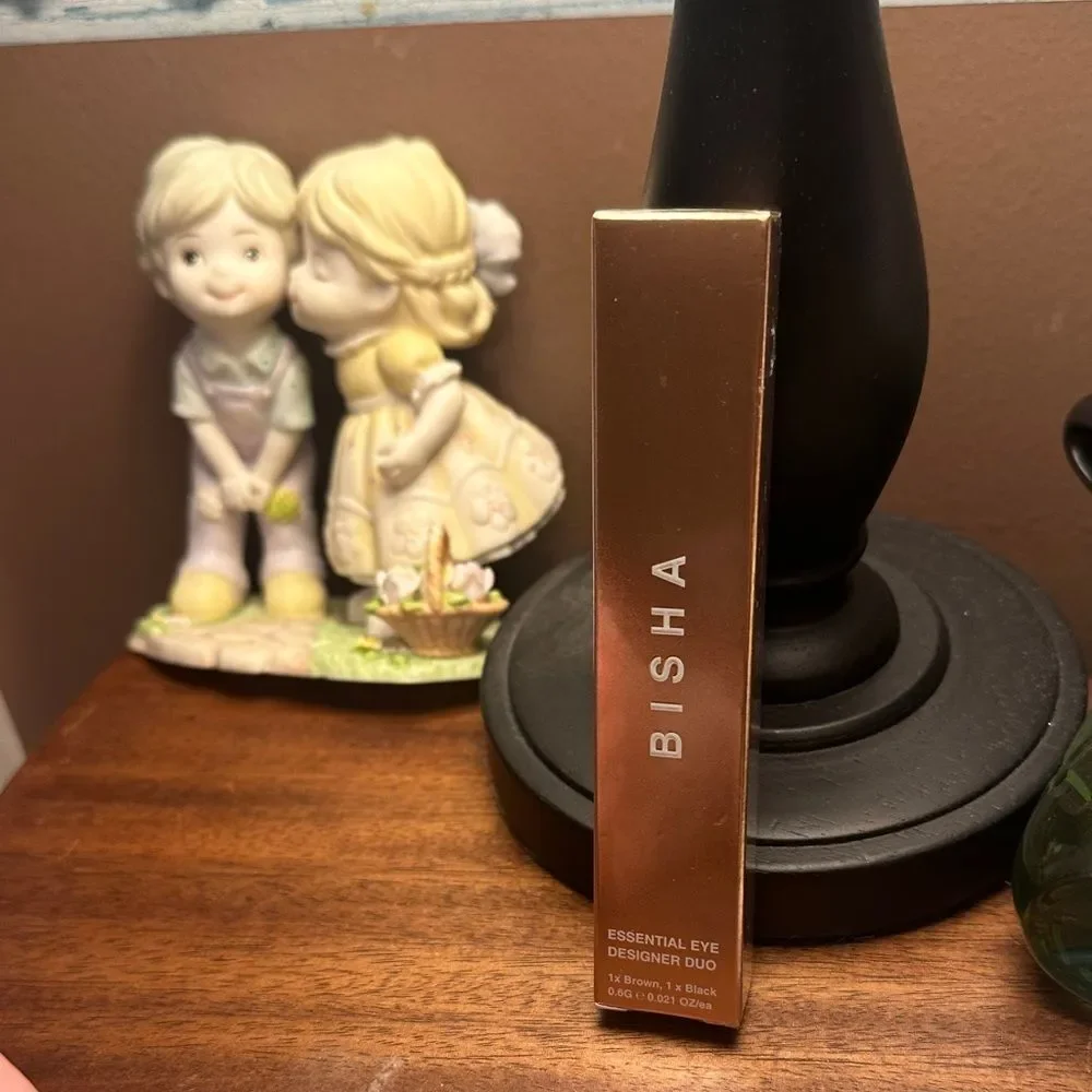 Bisha essential eye Designer Duo - black&brown BNIP